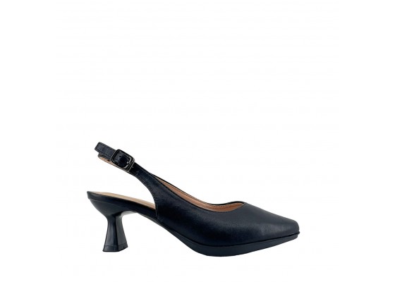 Sandalia Tacón Fino Salón Metalizado